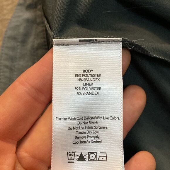 EDDIE Bauer Grey skater skort with built in‎ shorts - Picture 6 of 9